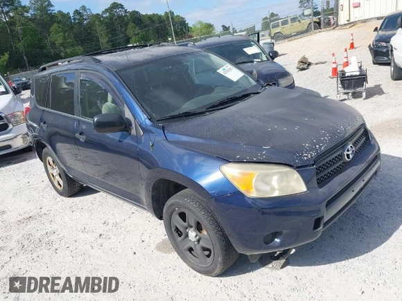 2007 Toyota RAV4 with VIN JTMBD33V775088452, listed as a IAAI auction lot 42036282 with 1 mi miles. Bid and sale history available at carsss.com. Image 1.