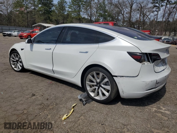 2018 Tesla Model 3 Long Range Battery with VIN 5YJ3E1EA0JF164891, listed as a Copart auction lot 49471525 with 78,444 mi miles and Salvage Title. Bid and sale history available at DreamBid. Image 2.