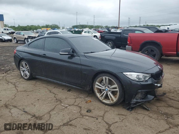 2014 BMW 4 Series 435i с VIN WBA3R1C51EK190562, выставлен на аукционе Copart как лот 61563835 с пробегом 102 418 миль миль и Чистый • Clean title. История ставок и продаж доступна на DreamBid. Изображение 4.