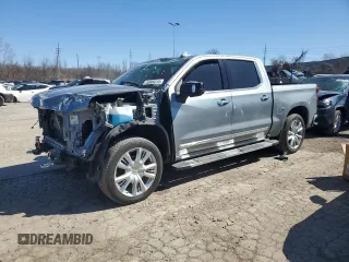 2023 Chevrolet Silverado 1500 with VIN 2GCUDJED9P1123897, listed as a Copart auction lot 46908315 with 27,712 mi miles and Salvage Title. Bid and sale history available at DreamBid. Image 1.
