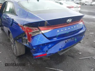 2023 Hyundai Elantra SEL with VIN KMHLS4AG6PU612325, listed as a IAAI auction lot 42318709 with 21,399 mi miles and . Bid and sale history available at DreamBid. Image 6.