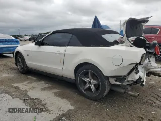 2010 Ford Mustang GT with VIN 1ZVBP8FH6A5158120, listed as a Copart auction lot 56406595 with 114,341 mi miles and Salvage title. Bid and sale history available at DreamBid. Image 2.
