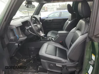 2024 Ford Bronco Black Diamond with VIN 1FMDE1AH1RLA36378, listed as a Copart auction lot 84900334 with 9,214 mi miles and Salvage title. Bid and sale history available at DreamBid. Image 7.