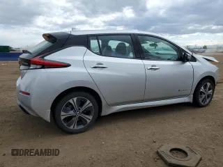 2019 Nissan LEAF SL Plus z VIN 1N4BZ1CP8KC309073, wystawiony jako Copart lot #57814845 z przebiegiem 69 098 mil mil oraz Szkoda całkowita • Salvage title. Historia ofert i sprzedaży dostępna na DreamBid. Obrazek 3.