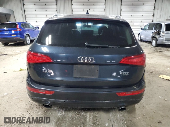 2013 Audi Q5 Premium Plus with VIN WA1LFAFP3DA005533, listed as a Copart auction lot 50541595 with 157,948 mi miles and Non Repairable. Bid and sale history available at carsss.com. Image 6.