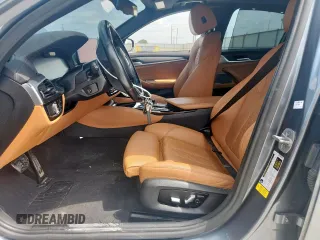 2022 BMW 5 Series 530i with VIN WBA53BH00NWX59634, listed as a Copart auction lot 61598505 with 69,130 mi miles and Salvage title. Bid and sale history available at DreamBid. Image 7.