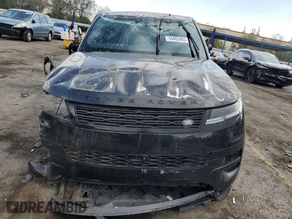 2024 Land Rover Range Rover Sport Dynamic SE with VIN SAL1L9FU7RA197713, listed as a Copart auction lot 59403465 with 4,320 mi miles and Salvage title. Bid and sale history available at DreamBid. Image 5.