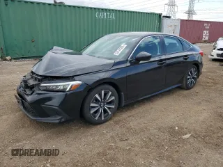 2022 Honda Civic EX z VIN 2HGFE1F72NH327249, wystawiony jako Copart lot #54144395 z przebiegiem 32 988 mil mil oraz Szkoda całkowita • Salvage title. Historia ofert i sprzedaży dostępna na DreamBid. Obrazek 1.