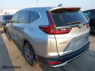 2022 Honda CR-V EX-L with VIN 5J6RW1H87NA015421, listed as a IAAI auction lot 41524908 with 18,020 mi miles. Bid and sale history available at carsss.com. Image 3.