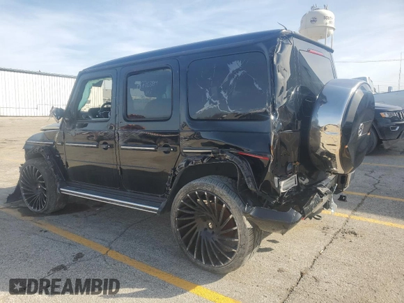 2023 Mercedes-Benz G 550 with VIN W1NYC6BJ2PX475145, listed as a Copart auction lot 49867455 with Not Provided miles and Salvage Title. Bid and sale history available at DreamBid. Image 2.