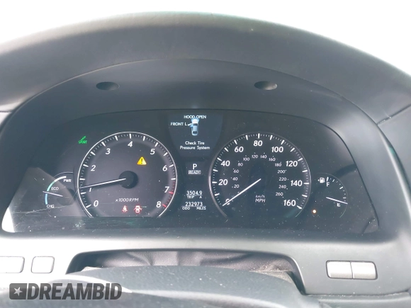 2008 Lexus LS 600h L with VIN JTHDU46FX85001632, listed as a IAAI auction lot 42595828 with 232,973 mi miles and . Bid and sale history available at DreamBid. Image 7.