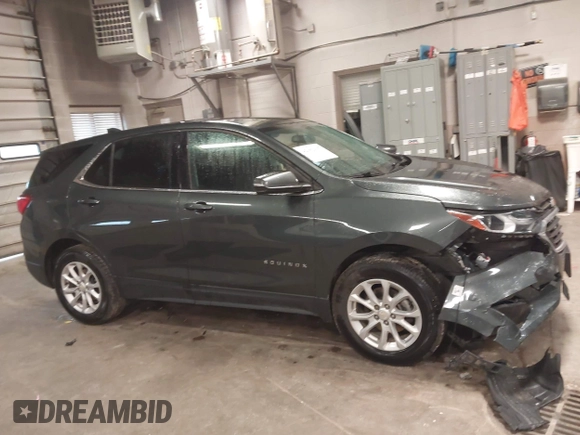 2018 Chevrolet Equinox LT with VIN 3GNAXJEVXJS609060, listed as a IAAI auction lot 42082607 with 75,987 mi miles. Bid and sale history available at carsss.com. Image 13.