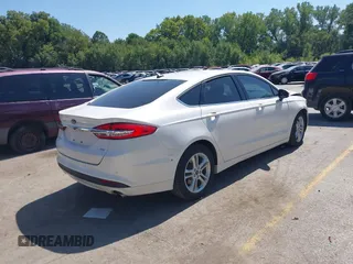 2018 Ford Fusion SE with VIN 3FA6P0H71JR115009, listed as a IAAI auction lot 40270894 with 54,508 mi miles. Bid and sale history available at carsss.com. Image 4.