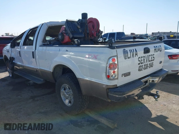 2002 Ford Super Duty F-250 XL with VIN 1FTNW21F42EC30455, listed as a IAAI auction lot 41439201 with 1 mi miles. Bid and sale history available at carsss.com. Image 3.