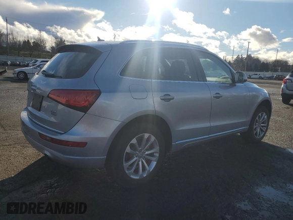 2016 Audi Q5 Premium Plus with VIN WA1L2AFP7GA058347, listed as a Copart auction lot 45809295 with 78,063 mi miles and Salvage Title. Bid and sale history available at carsss.com. Image 3.