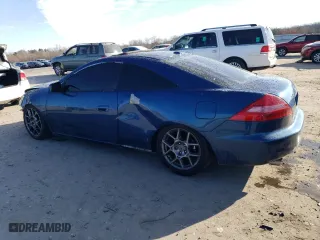 2005 Honda Accord Cpe EX-L V6 with NAVI with VIN 1HGCM81725A005330, listed as a Copart auction lot 89201145 with 156,495 mi miles and Salvage Title. Bid and sale history available at carsss.com. Image 2.