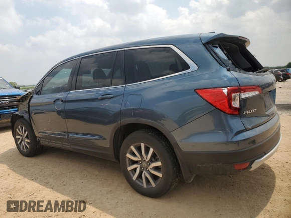 2019 Honda Pilot EX-L z VIN 5FNYF5H5XKB043683, wystawiony jako Copart lot #51000625 z przebiegiem 95 310 mil mil oraz Szkoda całkowita • Salvage title. Historia ofert i sprzedaży dostępna na DreamBid. Obrazek 2.