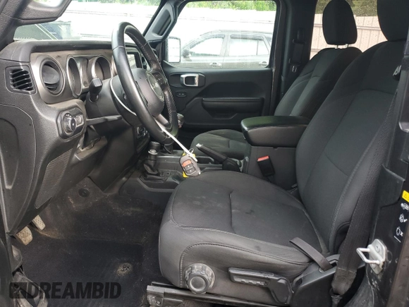 2021 Jeep Wrangler Willys with VIN 1C4GJXAG8MW756324, listed as a Copart auction lot 61951645 with 37,601 mi miles and Salvage title. Bid and sale history available at DreamBid. Image 7.