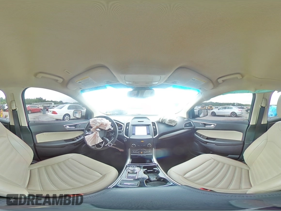 2020 Ford Edge SEL with VIN 2FMPK3J97LBB01445, listed as a Copart auction lot 58357755 with 91,892 mi miles and Salvage title. Bid and sale history available at DreamBid. Image 16.