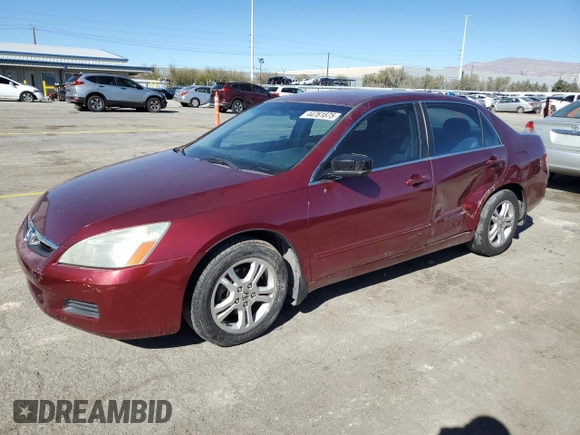 2006 Honda Accord LX SE with VIN 1HGCM56326A009660, listed as a Copart auction lot 44761875 with 248,976 mi miles and Salvage title. Bid and sale history available at DreamBid. Image 1.