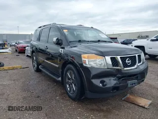 2014 Nissan Armada Platinum z VIN 5N1BA0NF6EN600966, wystawiony jako IAAI lot #41885614 z przebiegiem 349 020 mil mil oraz . Historia ofert i sprzedaży dostępna na DreamBid. Obrazek 1.