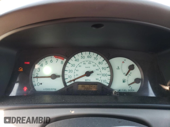 2004 Toyota Corolla CE with VIN 1NXBR32E84Z271763, listed as a Copart auction lot 53714305 with 280,439 mi miles and Clean Title. Bid and sale history available at DreamBid. Image 9.
