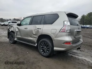 2023 Lexus GX with VIN JTJAM7BX4P5345358, listed as a Copart auction lot 43178375 with 38,666 mi miles and Salvage Title. Bid and sale history available at carsss.com. Image 2.
