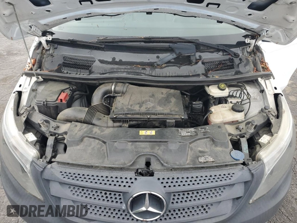2016 Mercedes-Benz Metris Cargo z VIN WD3PG2EA7G3157177, wystawiony jako Copart lot #56209435 z przebiegiem 110 088 mil mil oraz Czysty tytuł • Clean title. Historia ofert i sprzedaży dostępna na DreamBid. Obrazek 12.