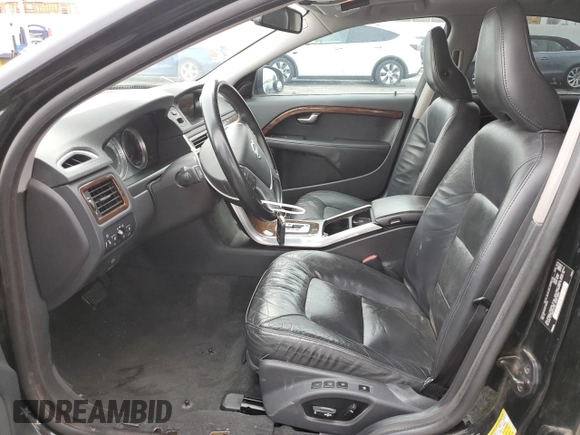 2012 Volvo S80 3.2L with VIN YV1940AS0C1163218, listed as a Copart auction lot 48898955 with 135,895 mi miles and Salvage Title. Bid and sale history available at carsss.com. Image 7.