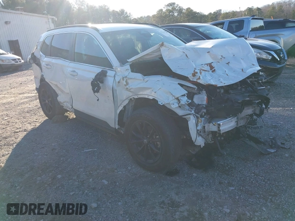 2024 Honda CR-V Sport with VIN 7FARS5H50RE009279, listed as a IAAI auction lot 41199281 with 43,064 mi miles and . Bid and sale history available at DreamBid. Image 1.