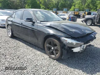 2013 BMW 3 Series 328i with VIN WBA3A5G52DNP25114, listed as a Copart auction lot 51874955 with 207,476 mi miles and Salvage Title. Bid and sale history available at carsss.com. Image 4.