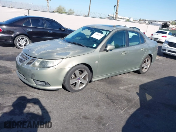2008 Saab 9-3 with VIN YS3FB49Y981111875, listed as a IAAI auction lot 42004706 with 156,070 mi miles. Bid and sale history available at carsss.com. Image 12.