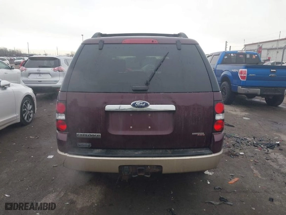 2007 Ford Explorer Eddie Bauer with VIN 1FMEU74E77UB09577, listed as a IAAI auction lot 41673237 with 193,097 mi miles. Bid and sale history available at carsss.com. Image 16.
