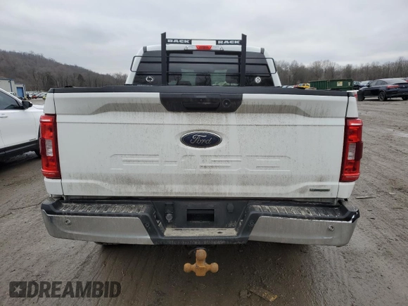 2021 Ford F-150 XL with VIN 1FTFW1E87MFC08425, listed as a Copart auction lot 44232995 with 67,583 mi miles and Salvage Title. Bid and sale history available at carsss.com. Image 6.