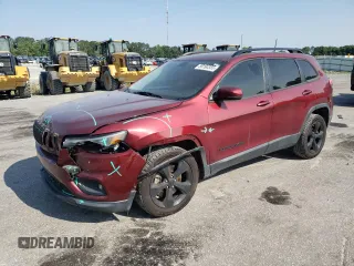 2019 Jeep Cherokee Altitude with VIN 1C4PJLLB2KD392971, listed as a Copart auction lot 59190355 with 163,471 mi miles and Salvage title. Bid and sale history available at DreamBid. Image 1.