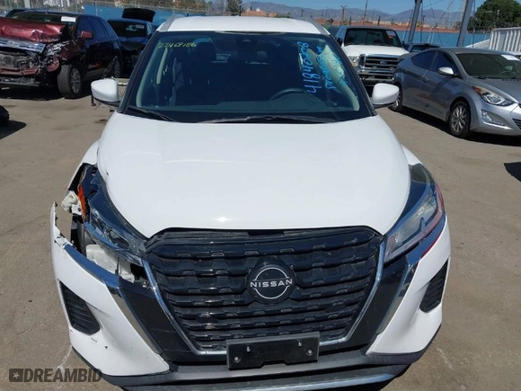 2022 Nissan Kicks SV with VIN 3N1CP5CV9NL486432, listed as a IAAI auction lot 41840208 with NaN miles. Bid and sale history available at carsss.com. Image 12.