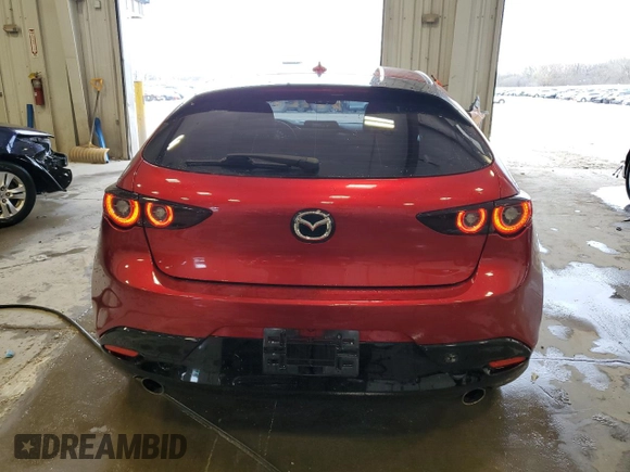 2023 Mazda 3 2.5 Turbo with VIN JM1BPBJY8P1607093, listed as a Copart auction lot 53950255 with 40,446 mi miles and Salvage title. Bid and sale history available at DreamBid. Image 6.