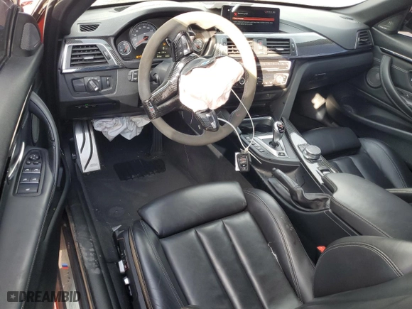 2020 BMW M4 with VIN WBS4Z9C01L5N48032, listed as a Copart auction lot 85590344 with 50,164 mi miles and Salvage Title. Bid and sale history available at carsss.com. Image 8.