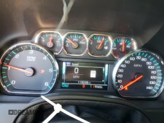 2019 GMC Yukon XL SLT with VIN 1GKS1GKC5KR327079, listed as a Copart auction lot 45928435 with 115,038 mi miles and Salvage Title. Bid and sale history available at carsss.com. Image 9.