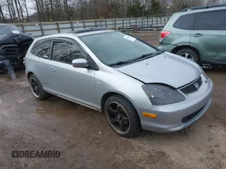 2002 Honda Civic Si with VIN SHHEP33592U305400, listed as a IAAI auction lot 41407838 with 200,105 mi miles and . Bid and sale history available at DreamBid. Image 1.