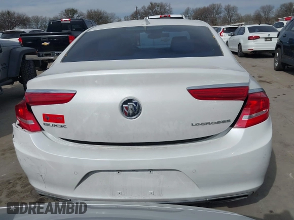 2017 Buick LaCrosse Premium with VIN 1G4ZR5SS1HU168903, listed as a IAAI auction lot 41360938 with 110,388 mi miles. Bid and sale history available at carsss.com. Image 16.