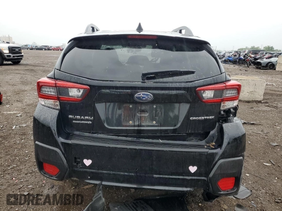 2020 Subaru Crosstrek Premium with VIN JF2GTAEC0L8251316, listed as a Copart auction lot 60852665 with 56,610 mi miles and Salvage title. Bid and sale history available at DreamBid. Image 6.