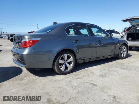 2004 BMW 5 Series 530i with VIN WBANA73544B802125, listed as a Copart auction lot 47831815 with 82,188 mi miles and Salvage Title. Bid and sale history available at DreamBid. Image 3.