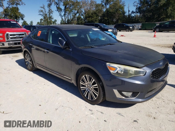 2014 Kia Cadenza Premium with VIN KNALN4D71E5155905, listed as a Copart auction lot 87973725 with 113,421 mi miles and Clean Title. Bid and sale history available at carsss.com. Image 4.