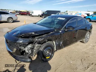 2024 Mazda 3 S with VIN 3MZBPAAM3RM423321, listed as a Copart auction lot 88738705 with 6,889 mi miles and Salvage Title. Bid and sale history available at DreamBid. Image 1.
