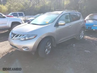 2010 Nissan Murano S with VIN JN8AZ1MU8AW013594, listed as a IAAI auction lot 41759377 with 109,272 mi miles. Bid and sale history available at carsss.com. Image 2.