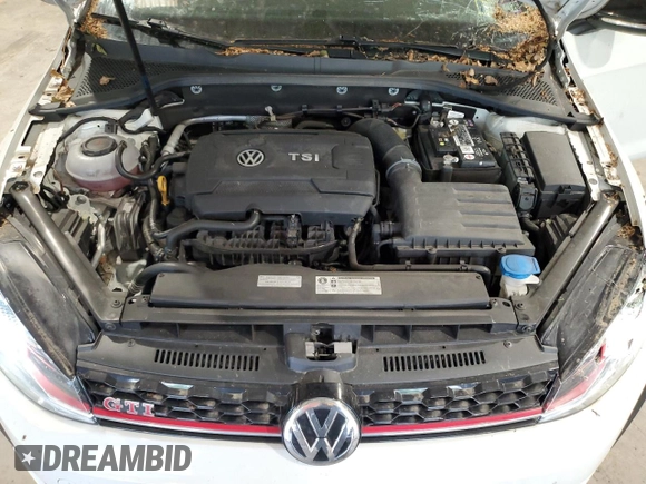 2019 Volkswagen GTI S z VIN 3VW5T7AU7KM010447, wystawiony jako Copart lot #57136835 z przebiegiem 19 613 mil mil oraz Szkoda całkowita • Salvage title. Historia ofert i sprzedaży dostępna na DreamBid. Obrazek 11.