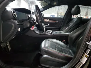 2017 Mercedes-Benz E-Class AMG E 43 with VIN WDDZF6EBXHA203685, listed as a Copart auction lot 85299274 with 135,518 mi miles and Salvage Title. Bid and sale history available at carsss.com. Image 7.