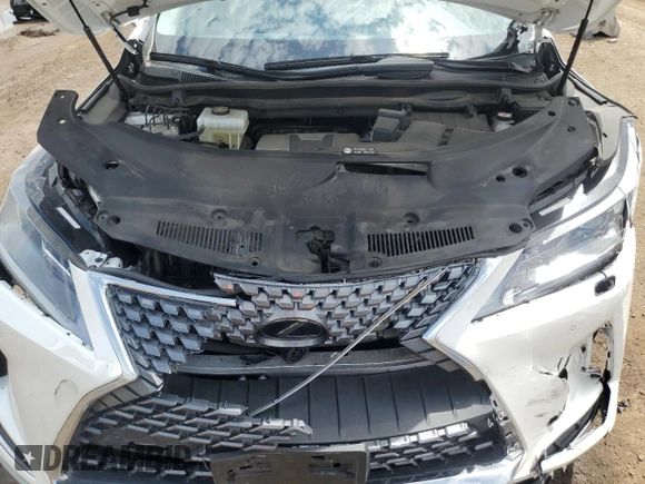 2020 Lexus RX 450h with VIN 2T2HGMDA0LC047964, listed as a Copart auction lot 58423355 with 26,140 mi miles and Salvage title. Bid and sale history available at DreamBid. Image 12.