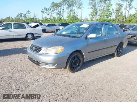 2003 Toyota Corolla CE with VIN JTDBR32E330034494, listed as a IAAI auction lot 42145937 with 249,613 mi miles and . Bid and sale history available at DreamBid. Image 2.